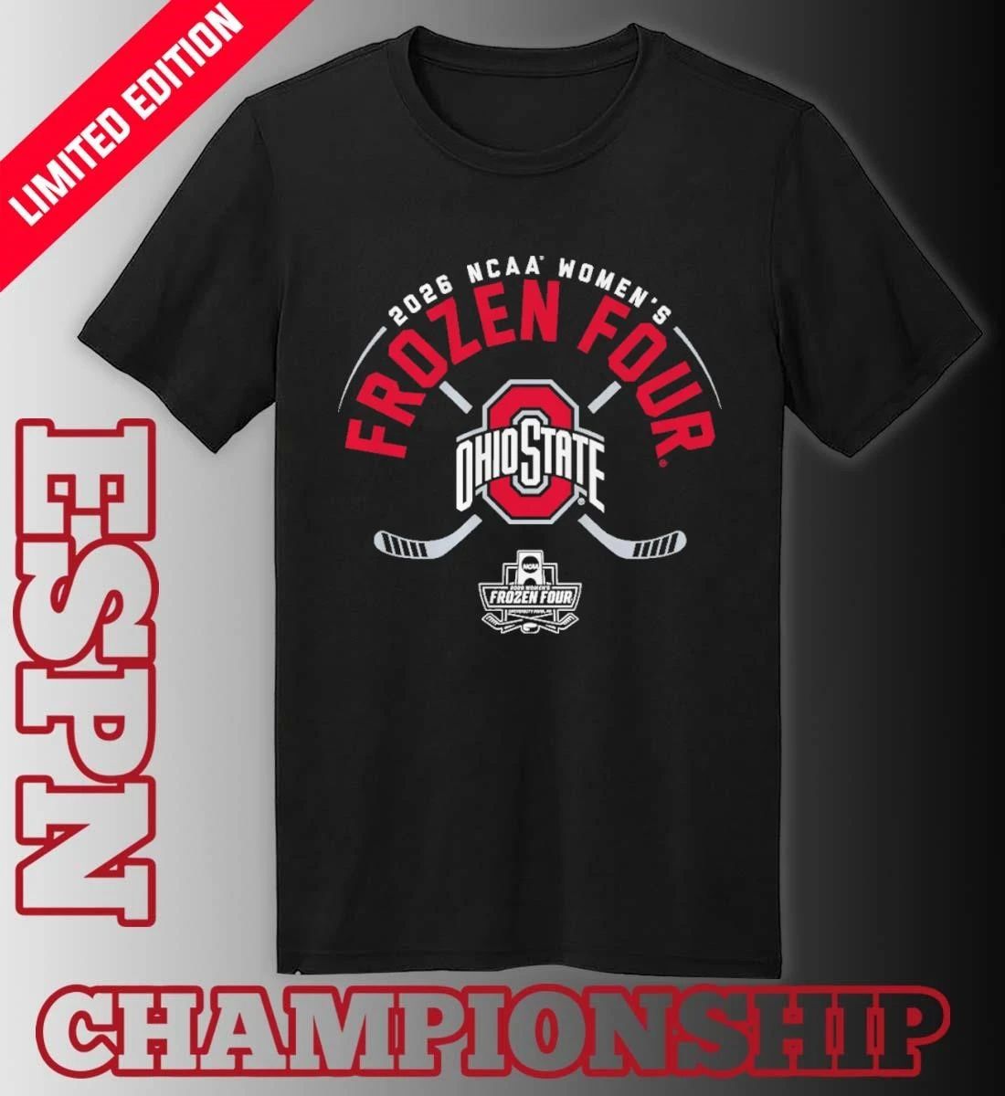 Ohio State Women’s Ice Hockey 2026 Frozen Four T-Shirt