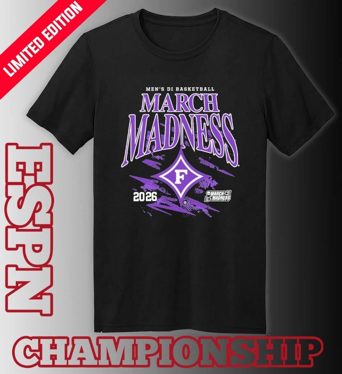 Furman University Men’s Basketball 2026 NCAA March Madness Bound T-Shirt