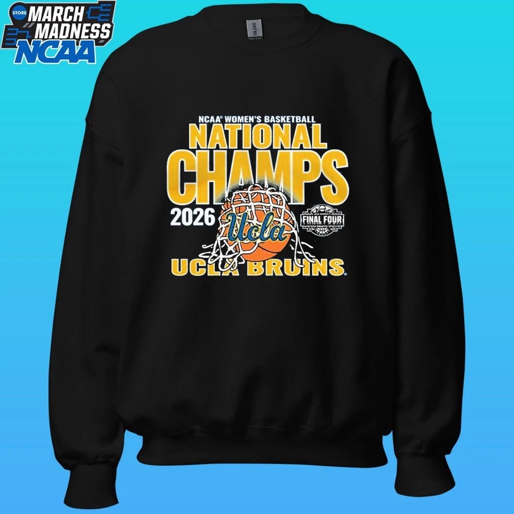 Ucla Bruins Women’s 2026 Ncaa Women’s Basketball National Champs Shirt