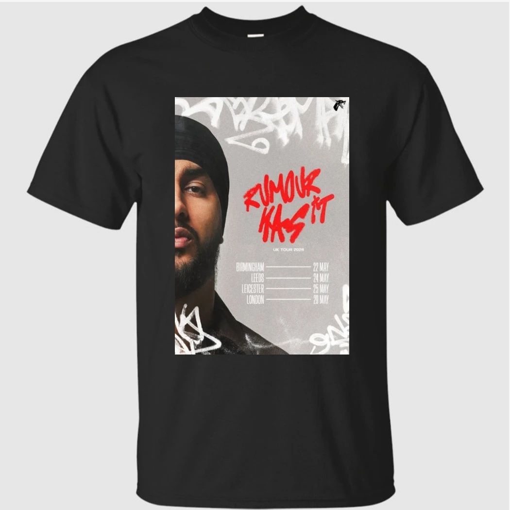 Sukha Tour UK 2026 Poster Shirt