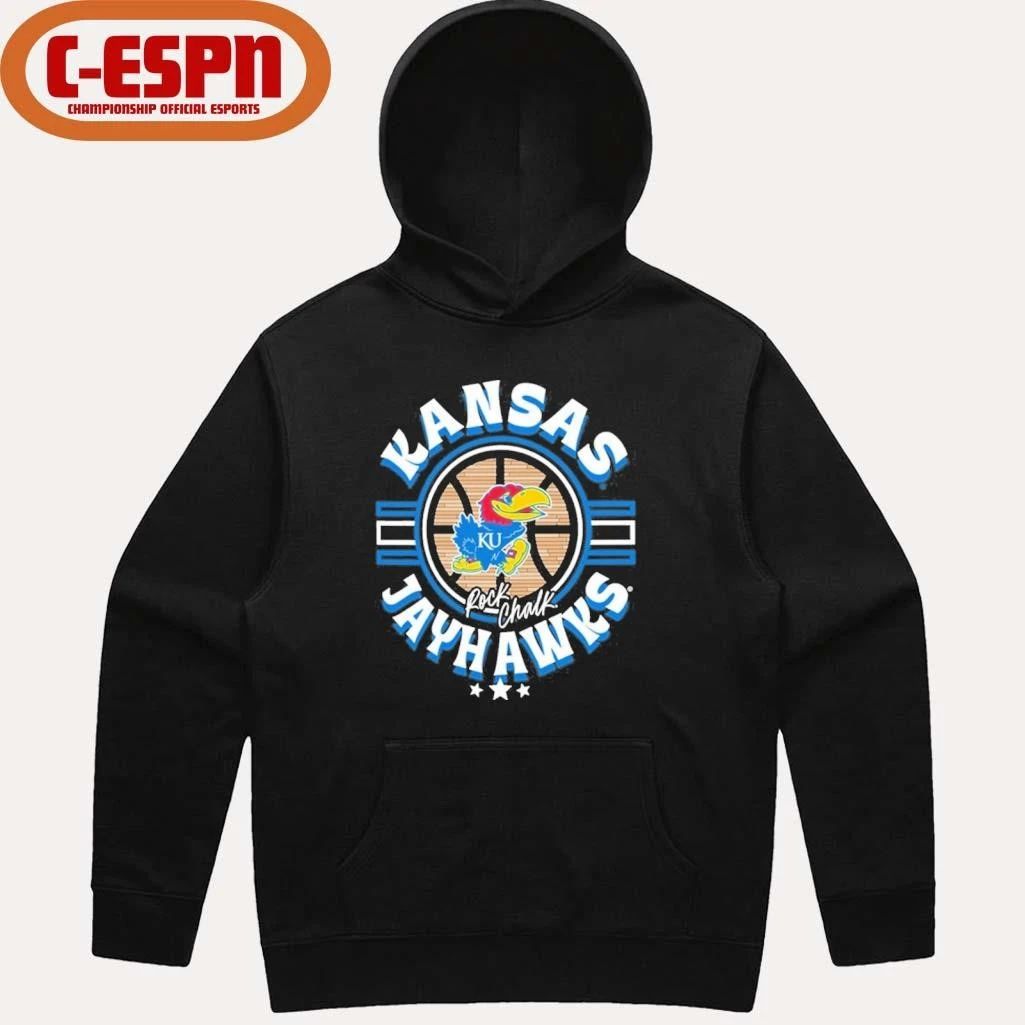 Kansas Jayhawks Basketball Court Ball Shirt