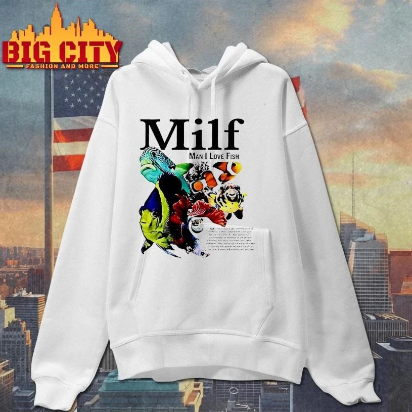 Milf Man I Love Fish Vintage Shirt