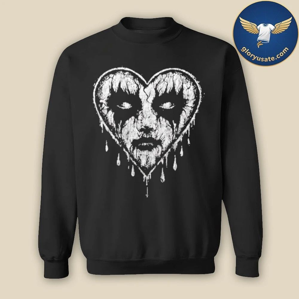 Blackcraft Corpse Paint Heart Shirt