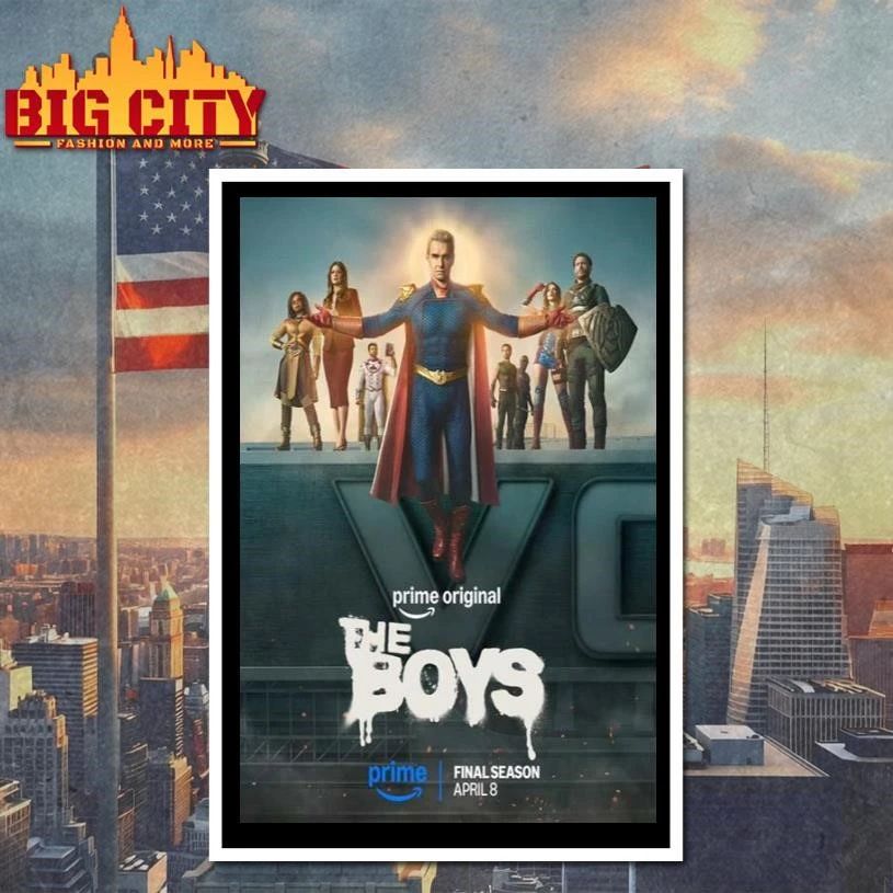 The Boys Season 5 Premiering April 8 Poster Shirt