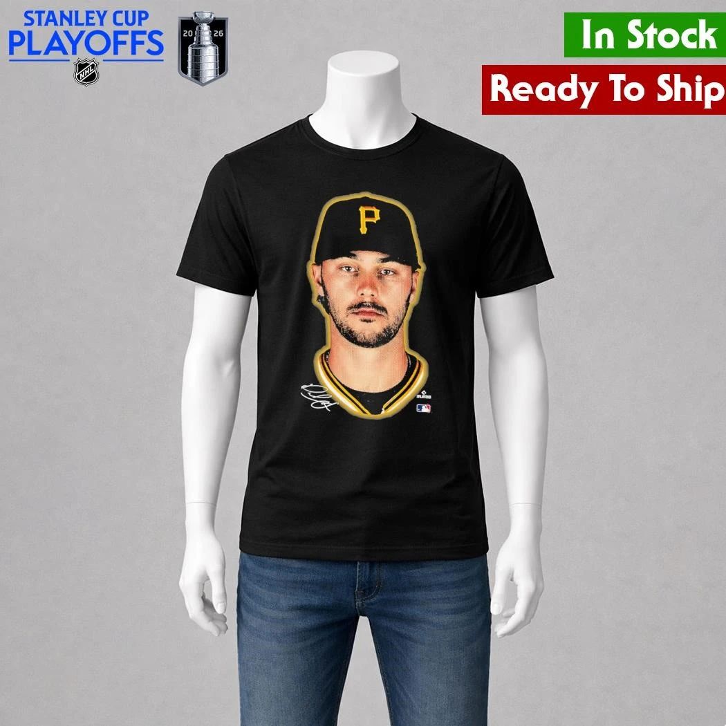Pittsburgh Pirates Paul Skenes Outerstuff Black Headliner Shirt