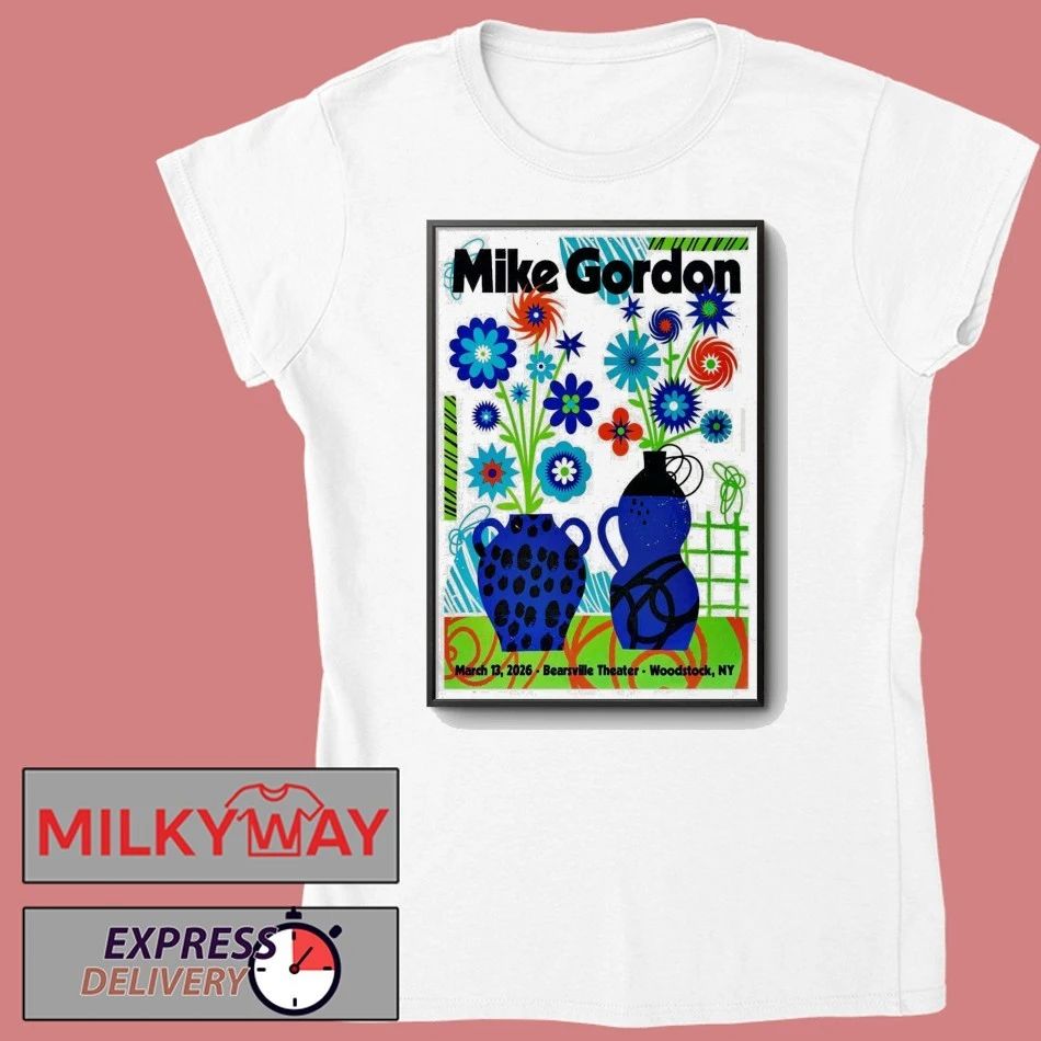 Mike Gordon Mar 13 2026 In Woodstock NY Poster shirt