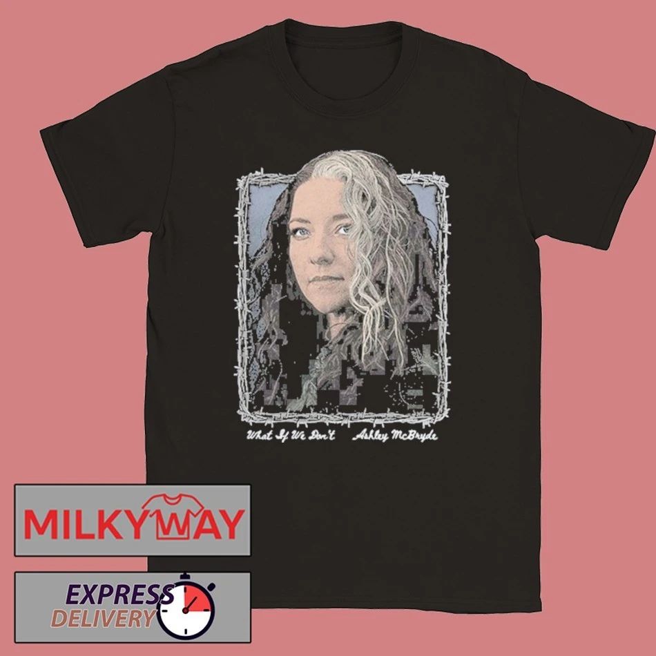 Ashley McBryde Black What If We Don’t Photo Shirt
