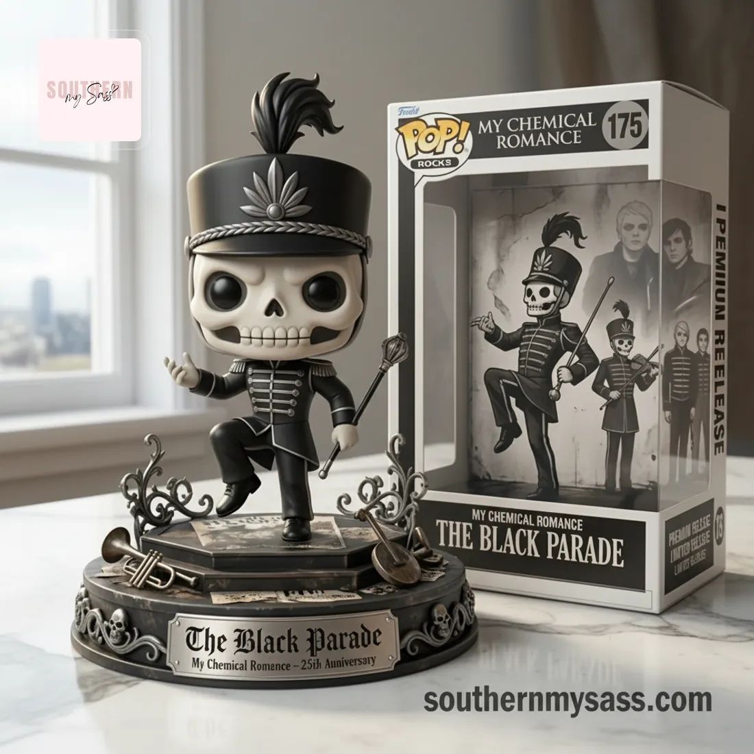My Chemical Romance The Black Parade 25th Anniversary Pop Figure Doll
