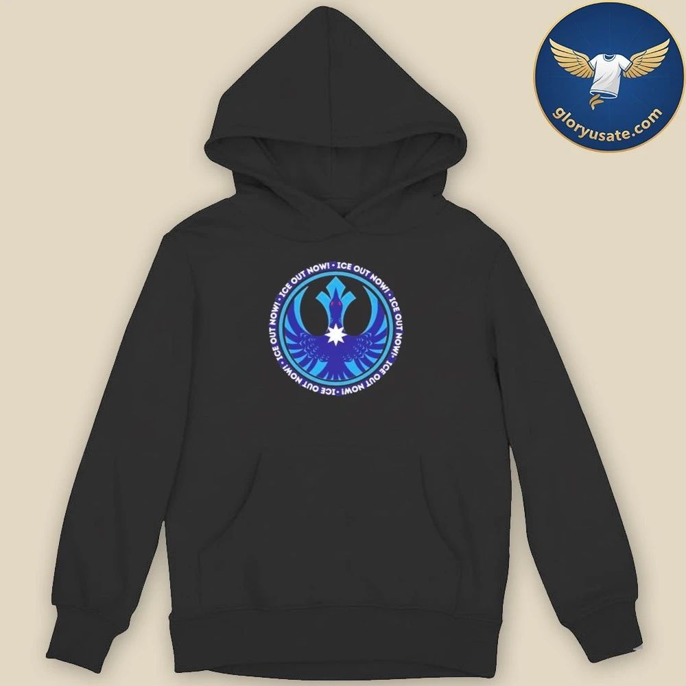 ICE Out Now Minnesota Rebel Loon T-Shirt