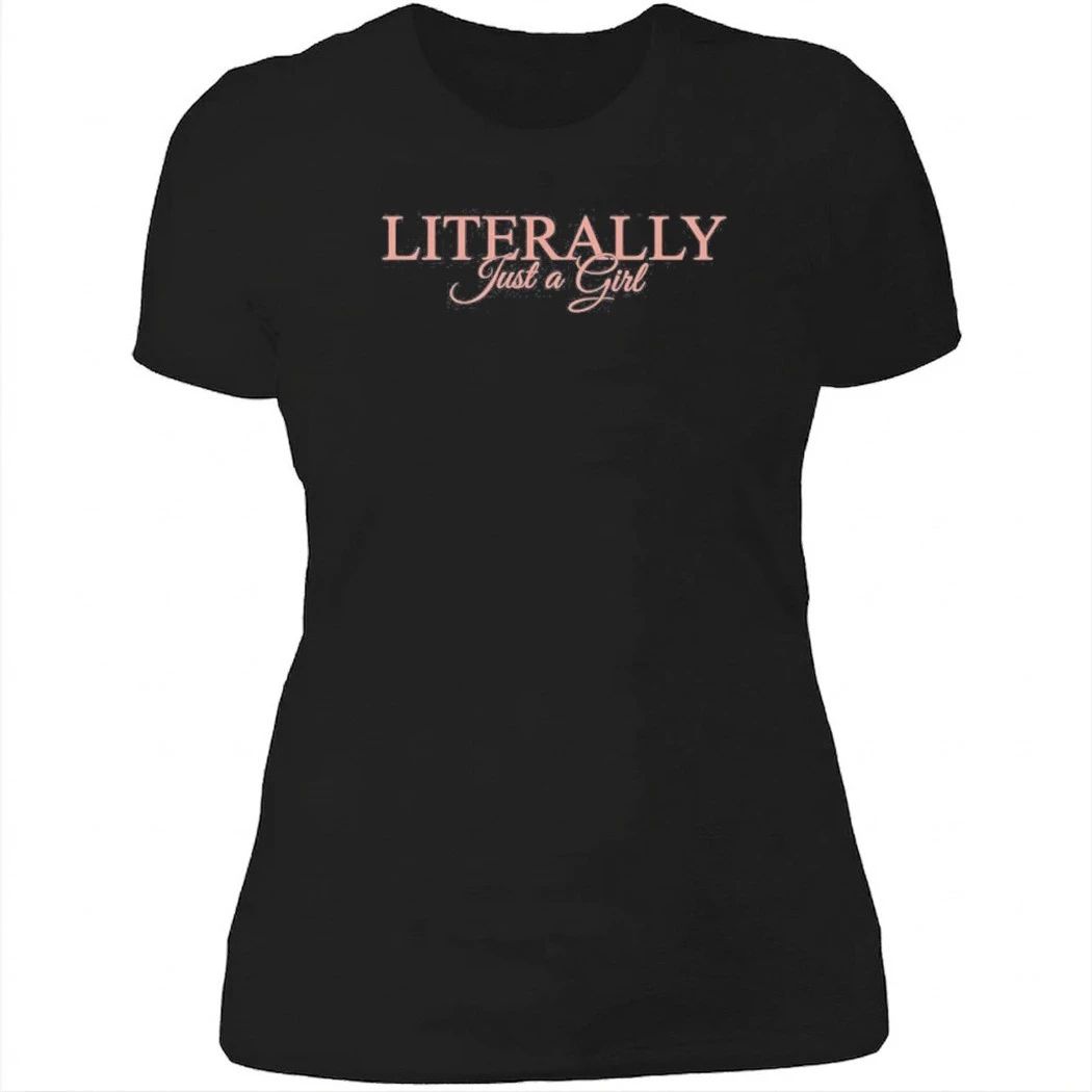Abbott Elementary Courtney Taylor Target Women’s Literally Just a Girl Shirt
