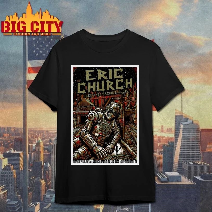 Eric Church Alabama Mar 19 2026 Poster T-shirt