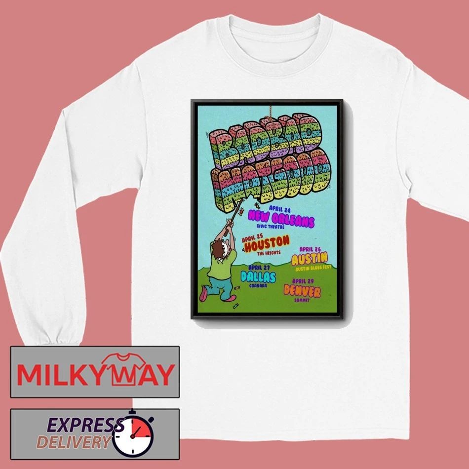 BadBadNotGood US April 2026 Tour Poster shirt