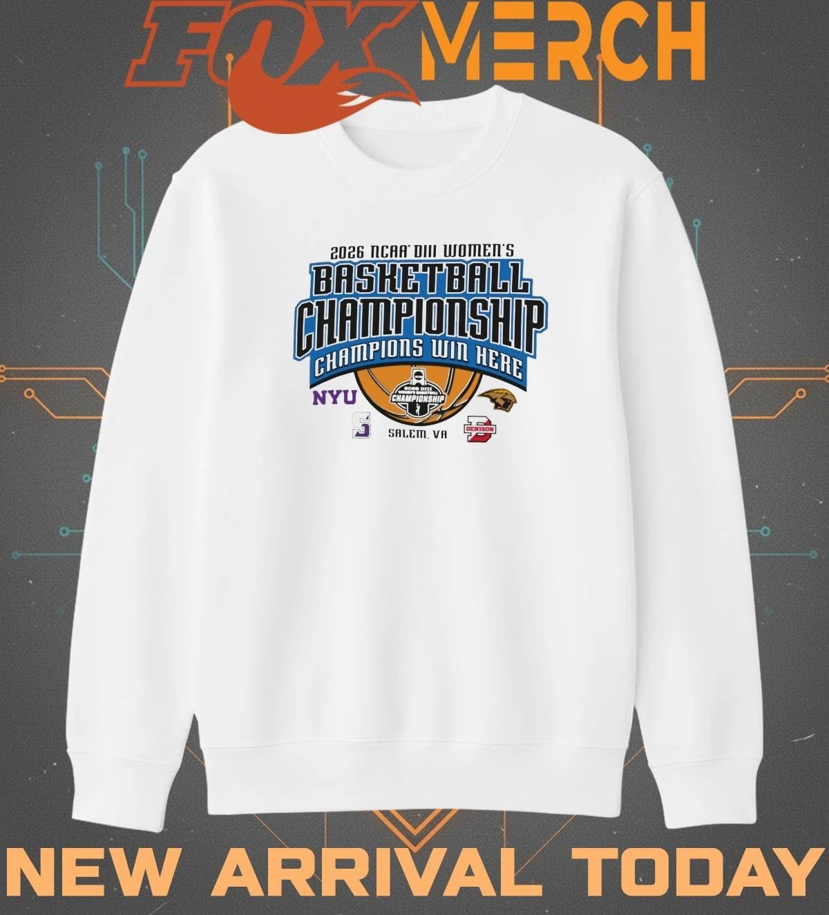 2026 NCAA DIII Women’s Basketball Championship Salem, VA t-shirt