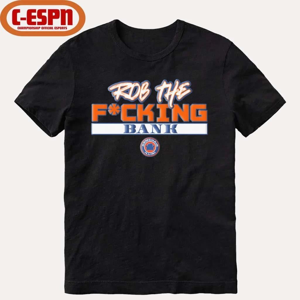 Armchair Illini Rob Fucking Bank Shirt