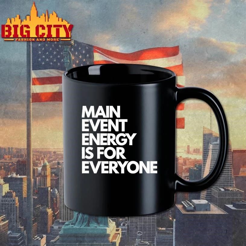 Brock Manning Main Event Is 4 Everyone Text Shirt