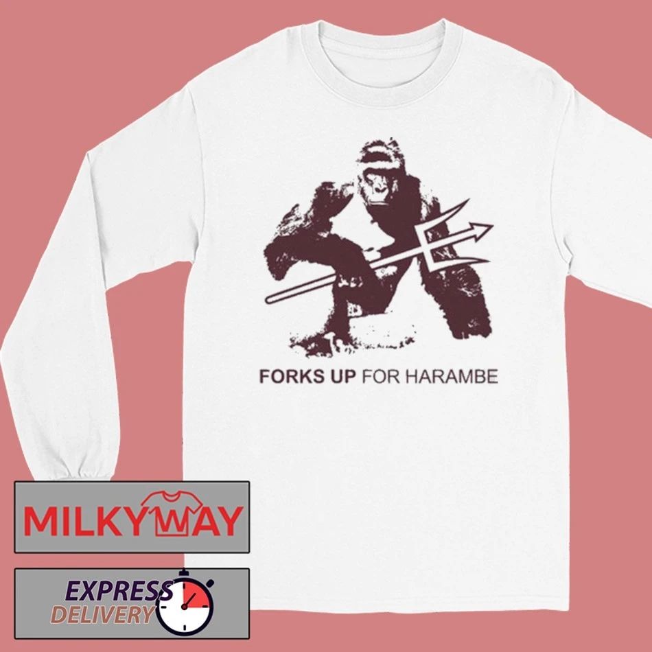 Forks Up For Harambe Shirt