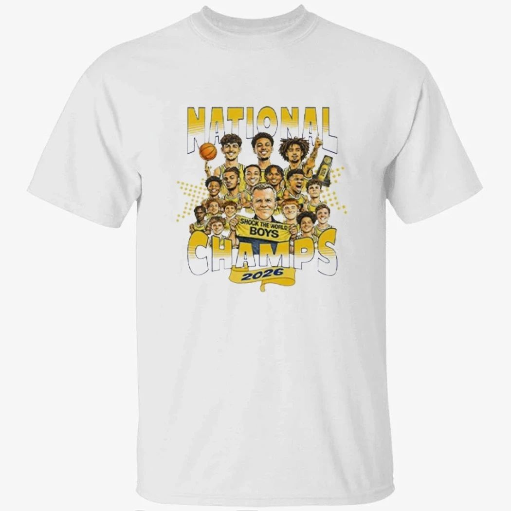 Michigan Wolverines 2026 National Champs Shirt