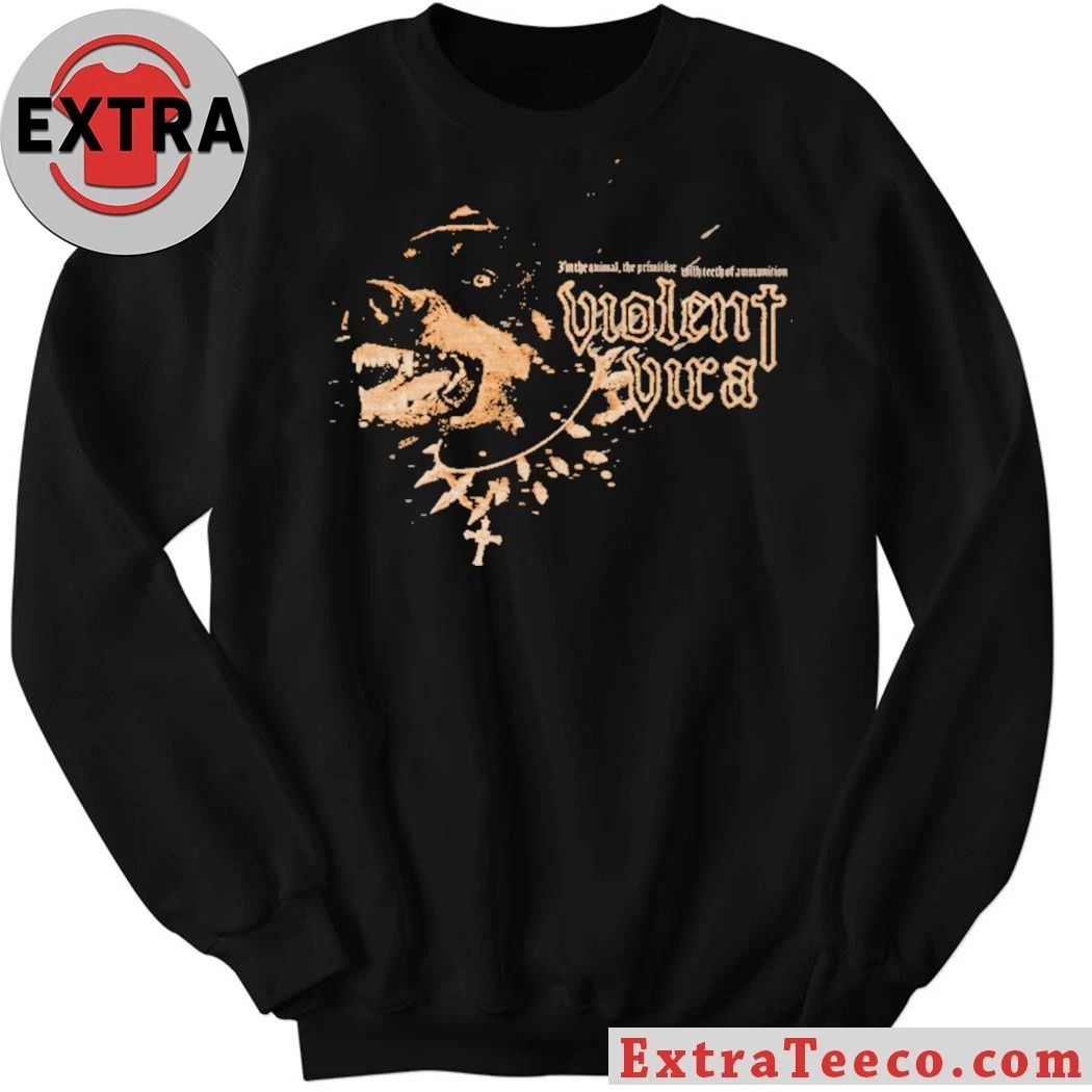 The Doberman dog of alternative rock artist Violent Vira Shirt
