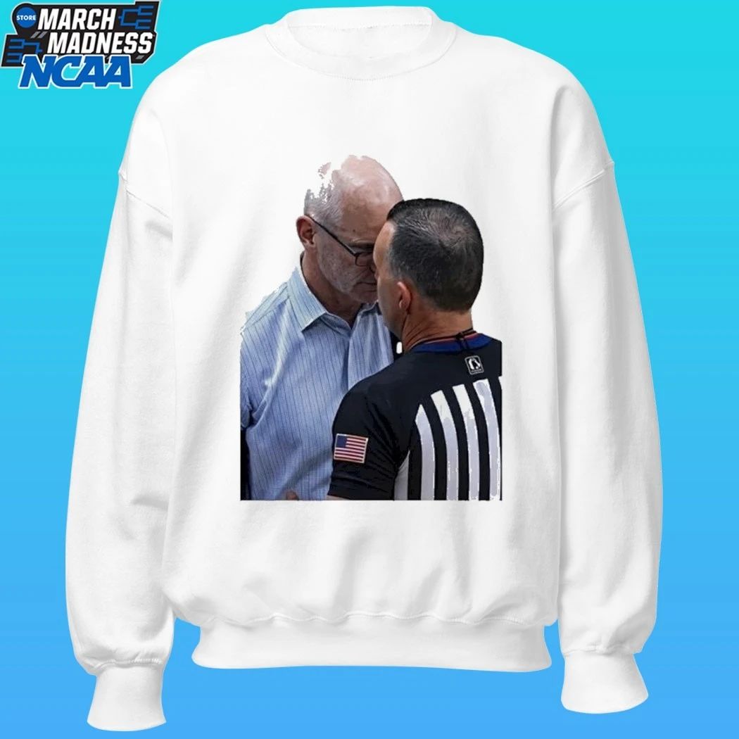 Dan Hurley Heated Moment Uconn Huskies Headbutt Vs Ref Basketball Shirt