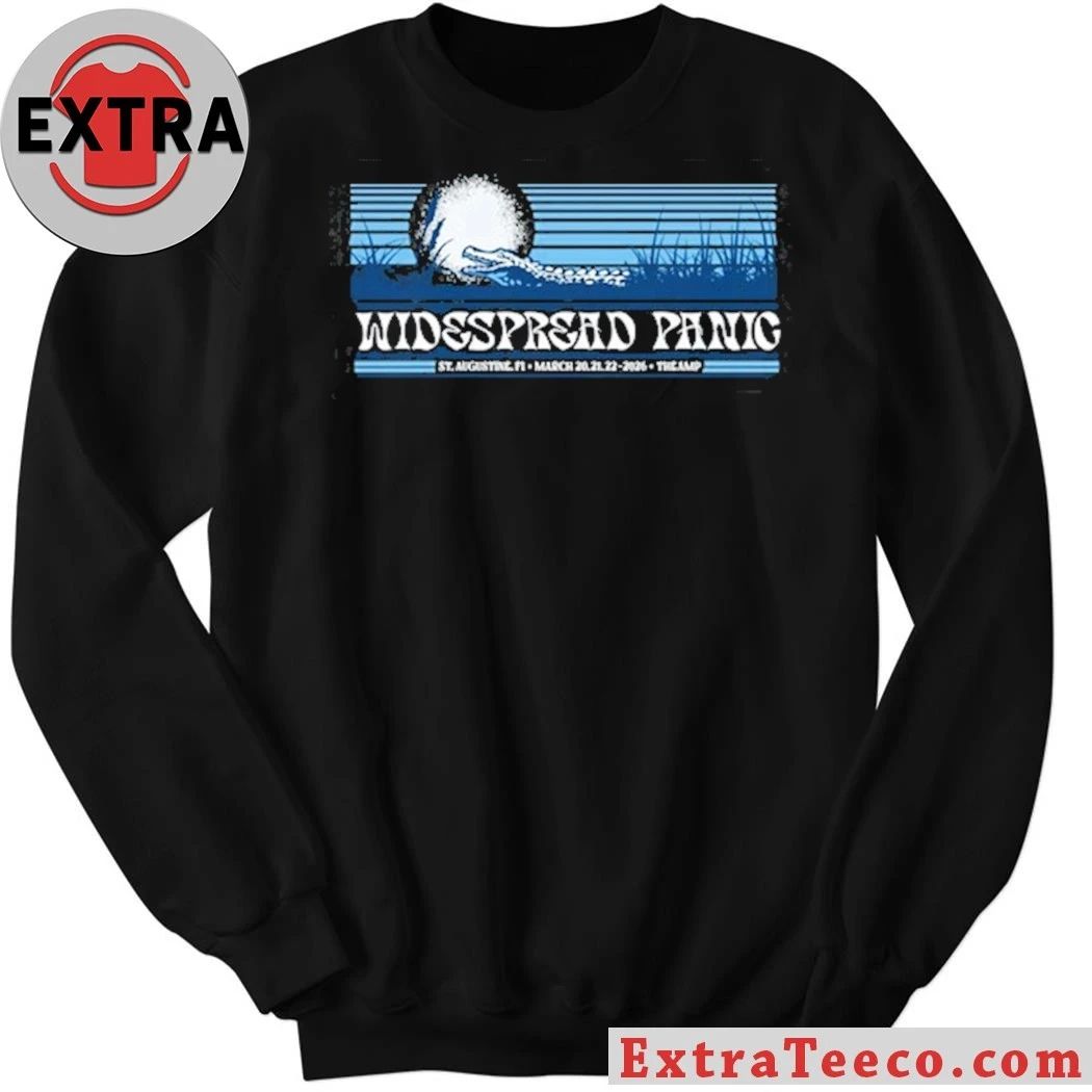 Widespread Panic at Saint Augustine Amphitheatre March 20-22, 2026 Event Shirt