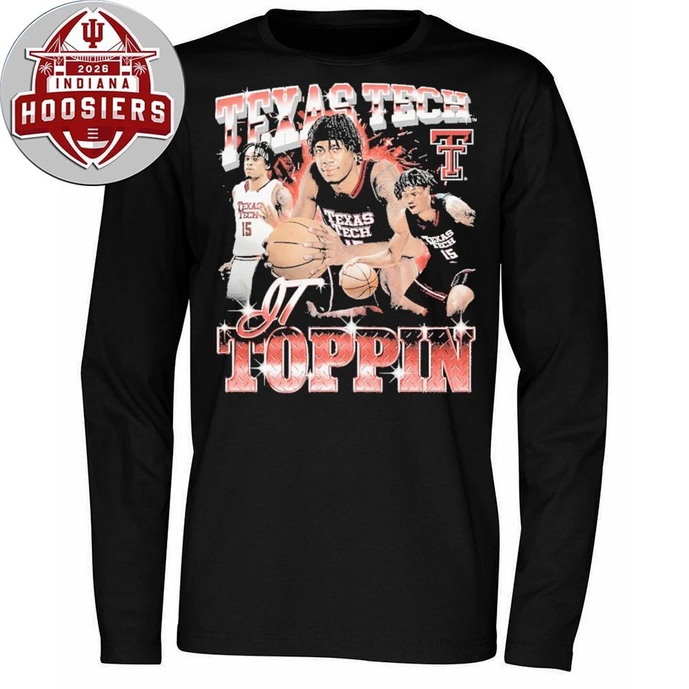 Texas Tech Basketball Official NIL JT Toppin 90s Shirt