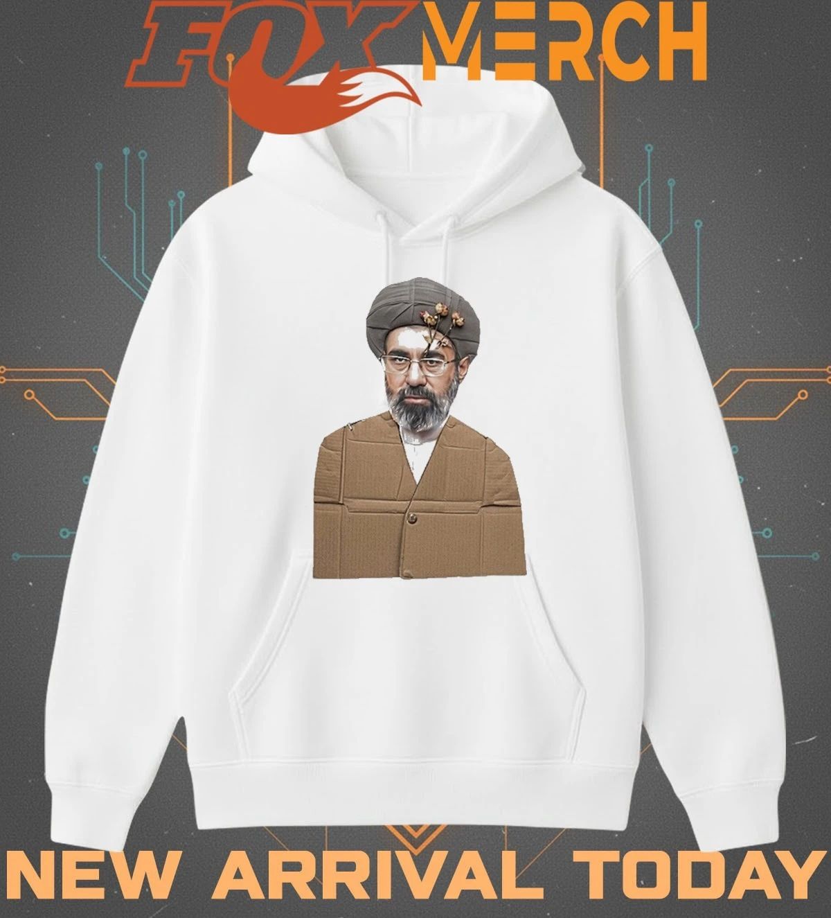 Donald Trump cardboard ayatollah t-shirt