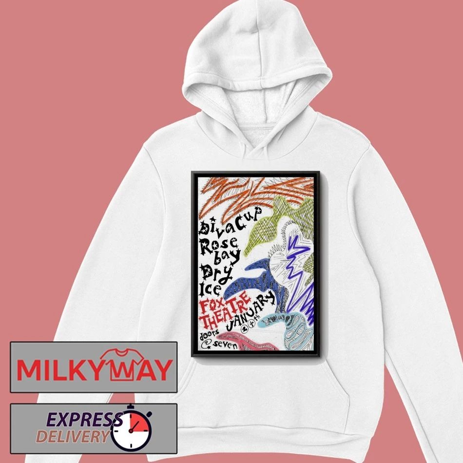 Diva Cup With Rosebay And Dry Ice Boulder CO On Jan 24 2026 Tour Poster shirt