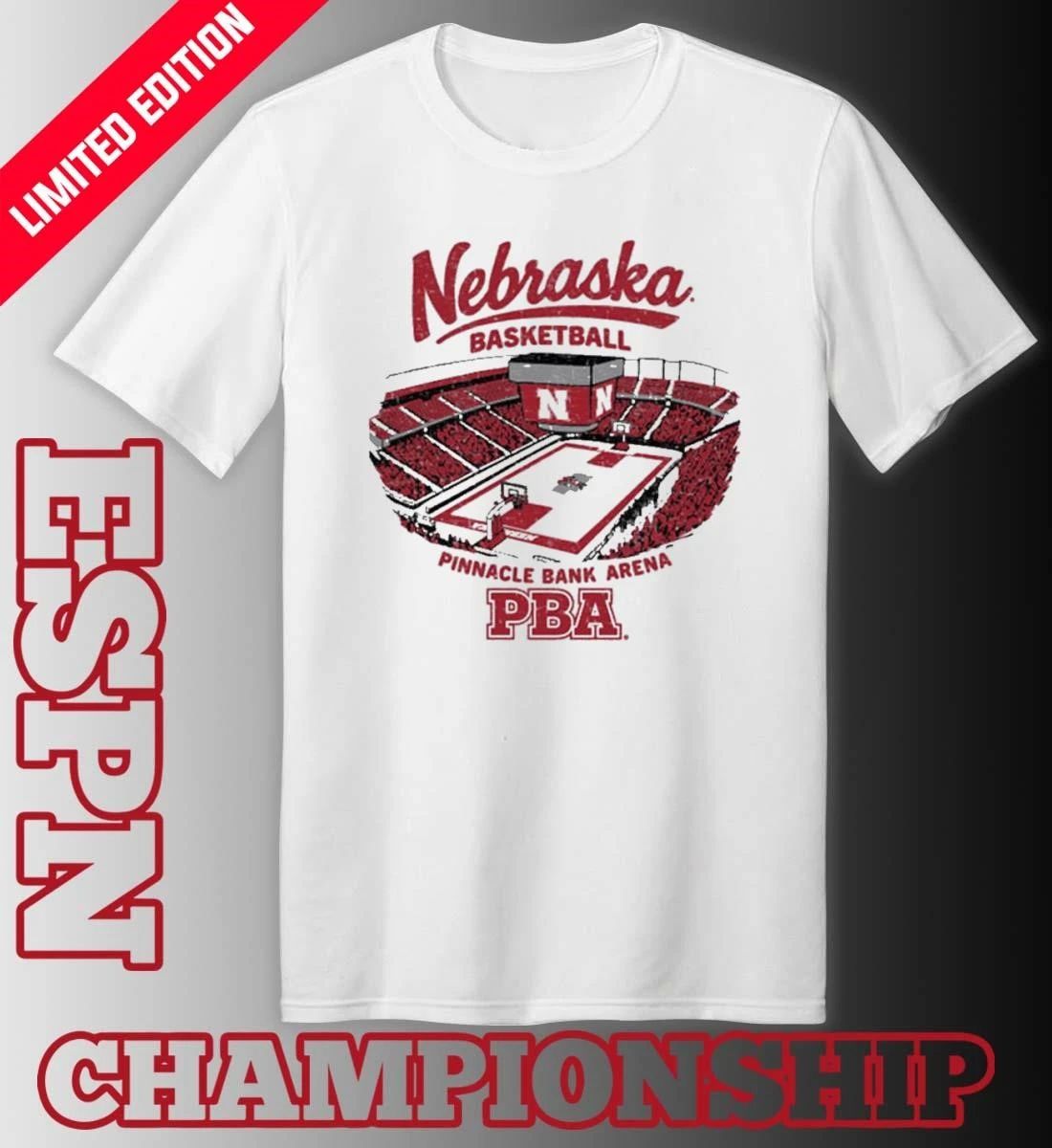Nebraska Cornhuskers Basketball Pinnacle Bank Arena Shirt