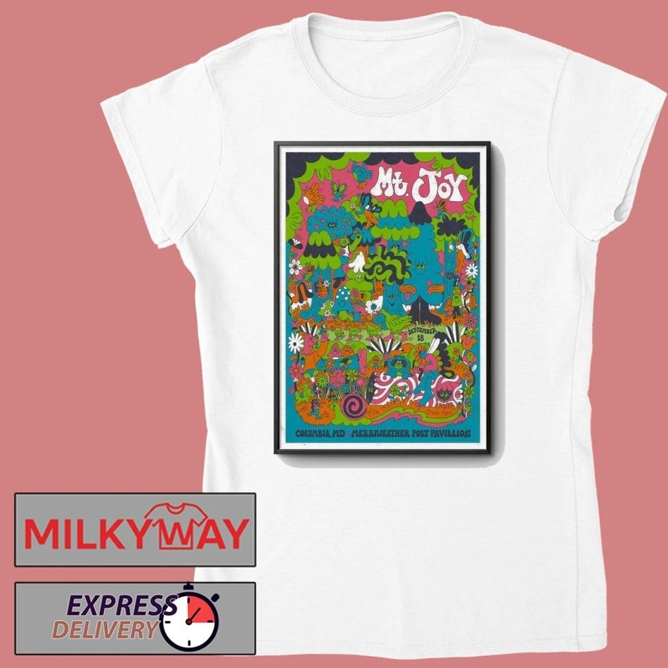 MT. Joy At Merriweather Post Pavilion On Sept 18 2026 Poster shirt