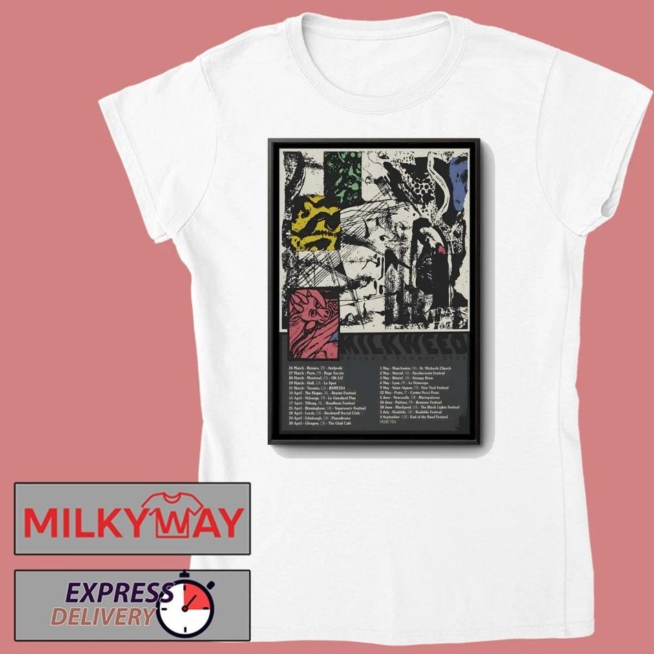 Milkweed Tour Spring And Summer 2026 Poster shirt