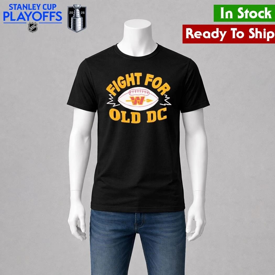 Washington Commanders Fight For Old DC Logo Shirt