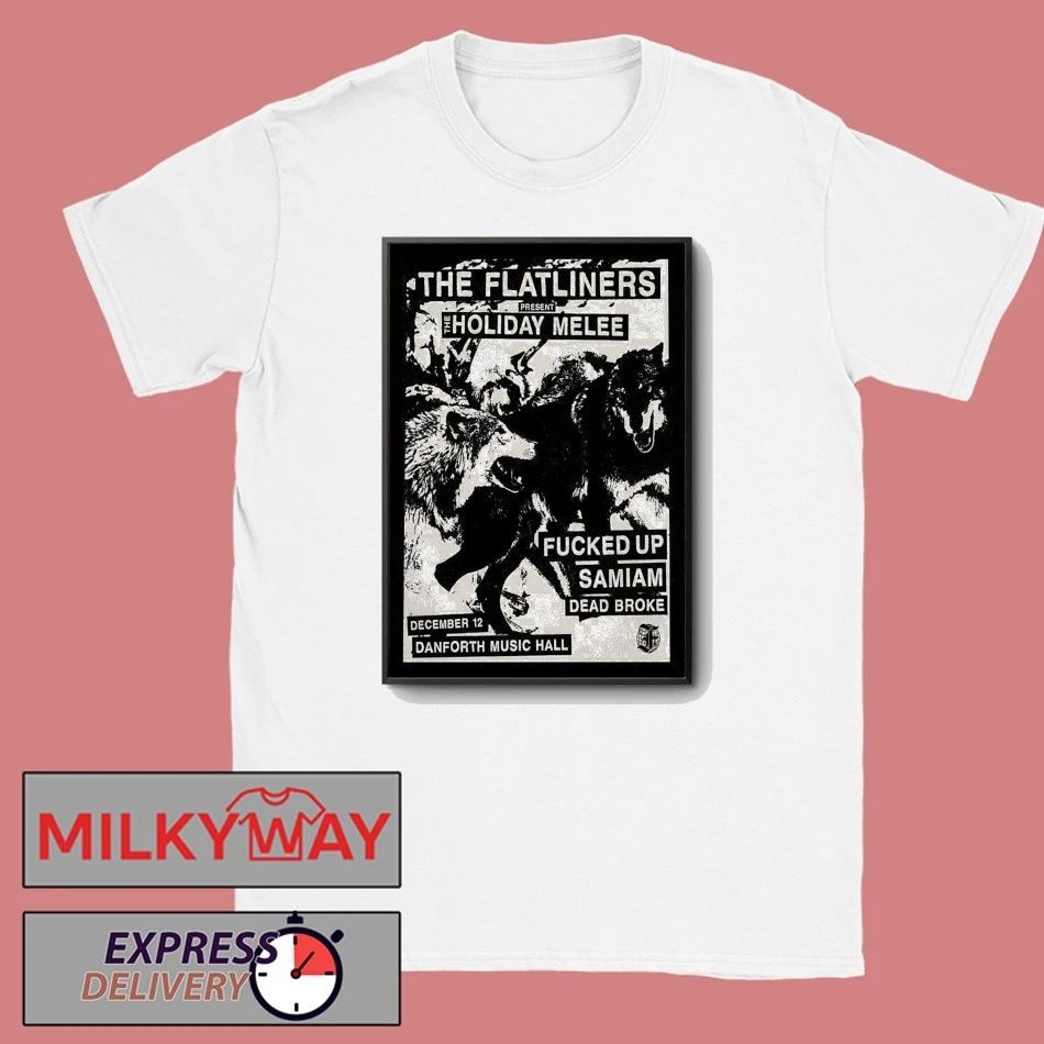 The Flatliners 12.12.2025 Toronto ON Poster shirt