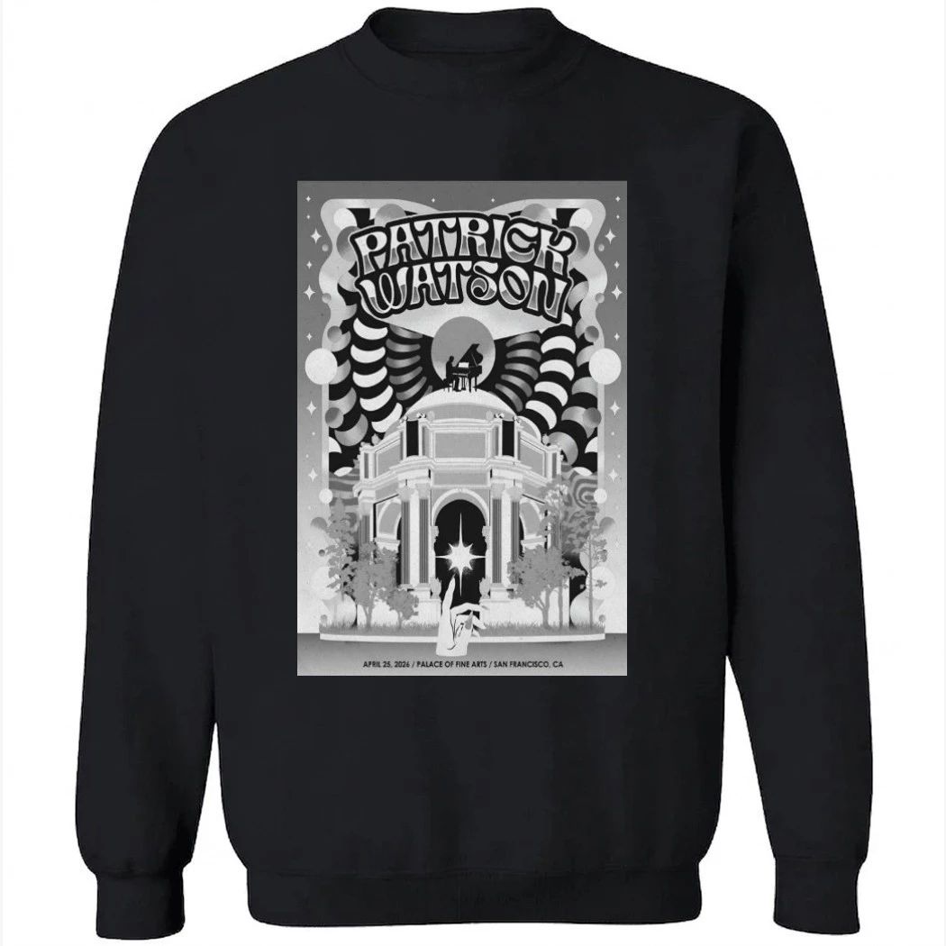 Patrick Watson San Francisco CA 4-25-2026 Shirt
