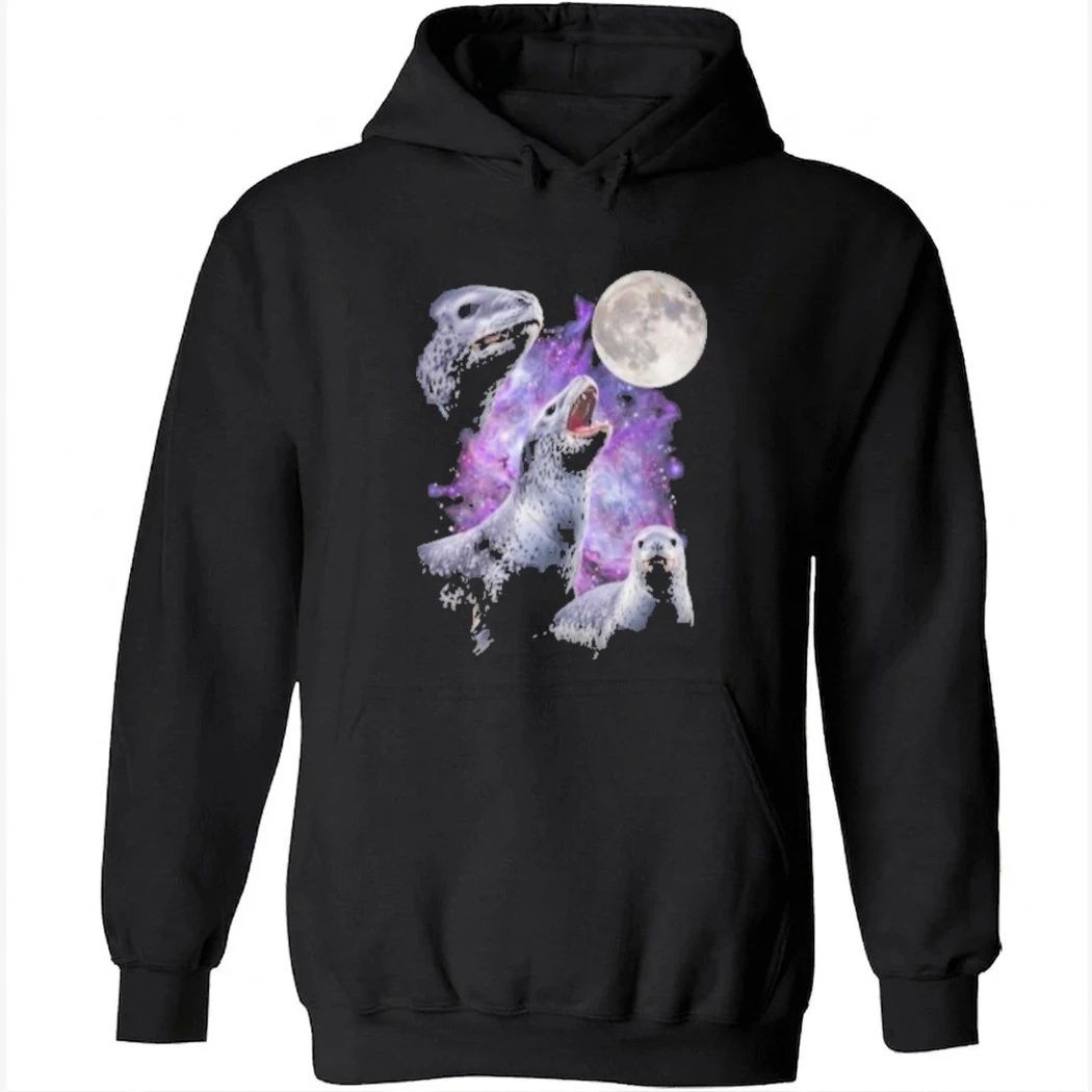 3 Seals Howling At The Moon Shirt