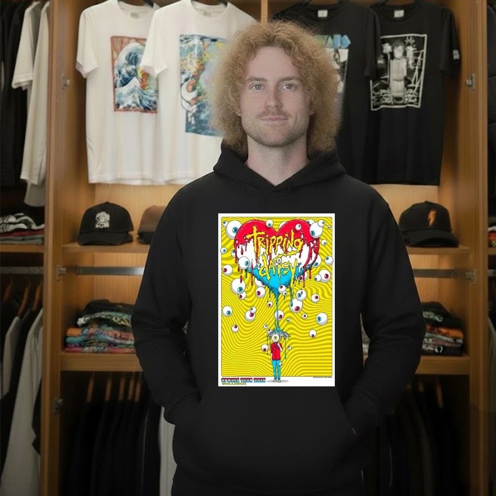 Tripping Daisy Spring Tour 2026 Poster Shirt