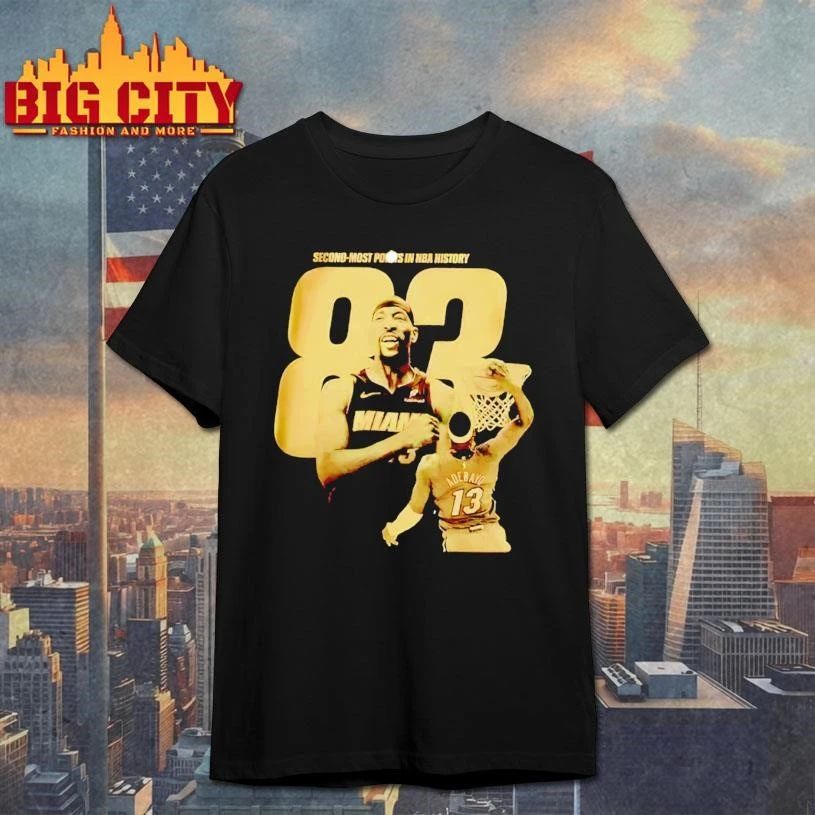 Bam Adebayo record 83 point second-most points in NBA history shirt