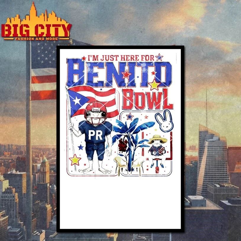 I’m Just Here for Benito Bowl Football t-shirt