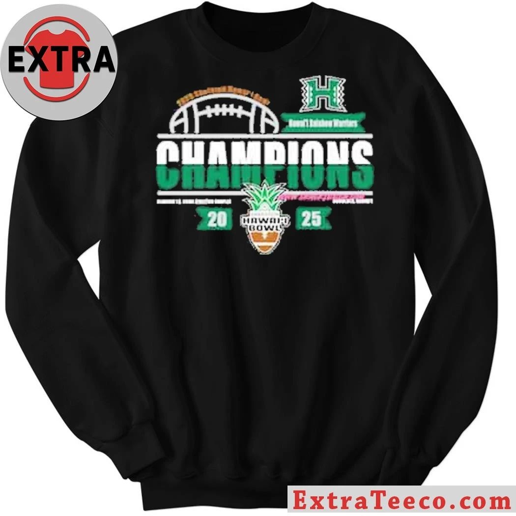 Original Celebrating the Hawaii Rainbow Warriors’ victory at the 2025 Hawaii Bowl Logo Shirt