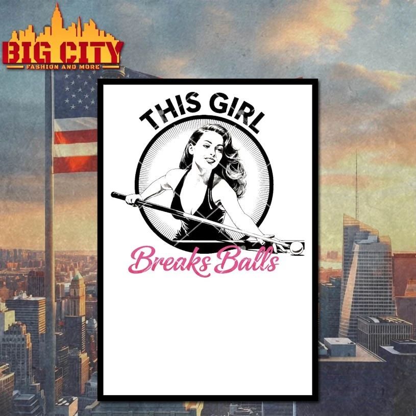 This Girl Breaks Balls T-Shirt