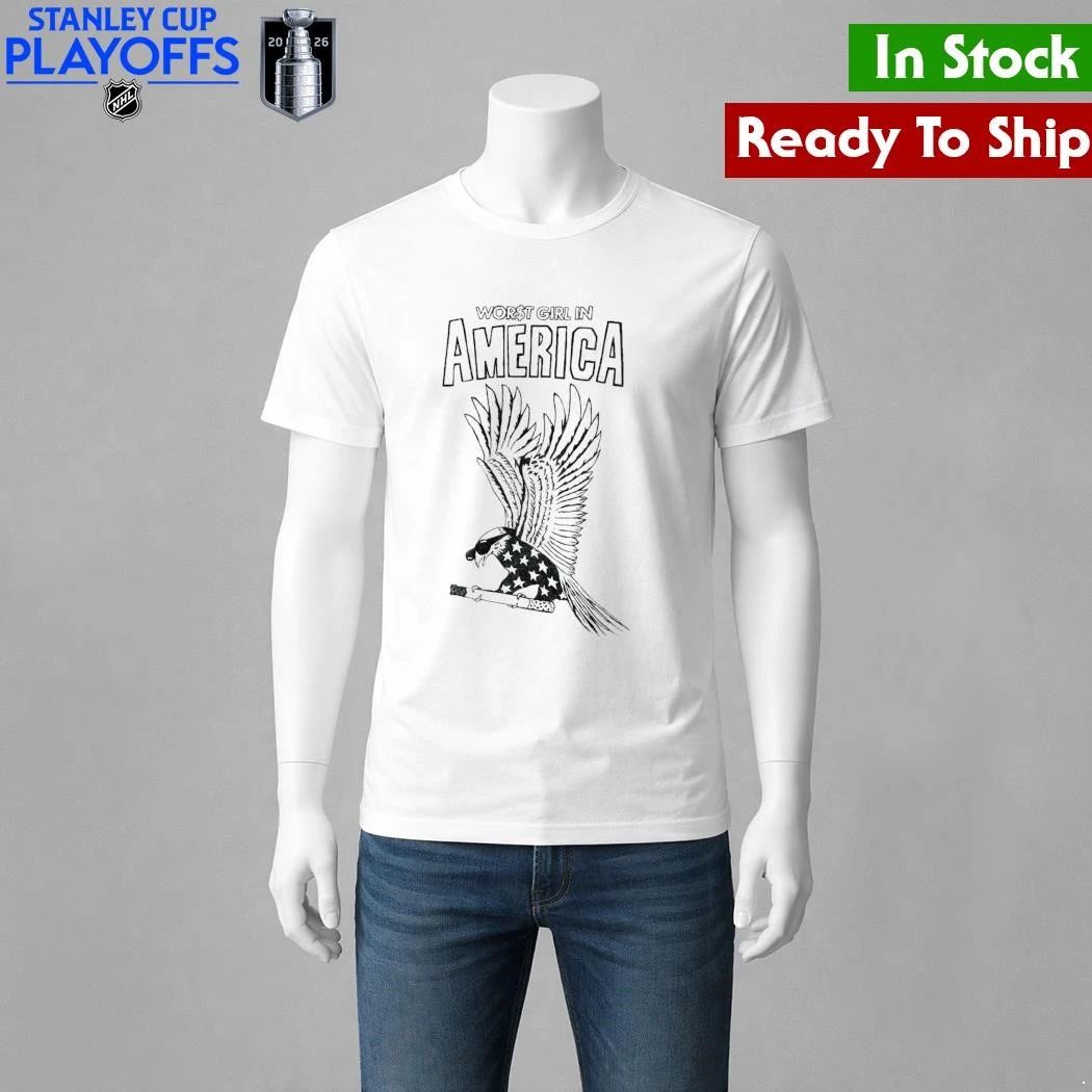Worst Girl In America Slayyyter Wgias Eagle Shirt