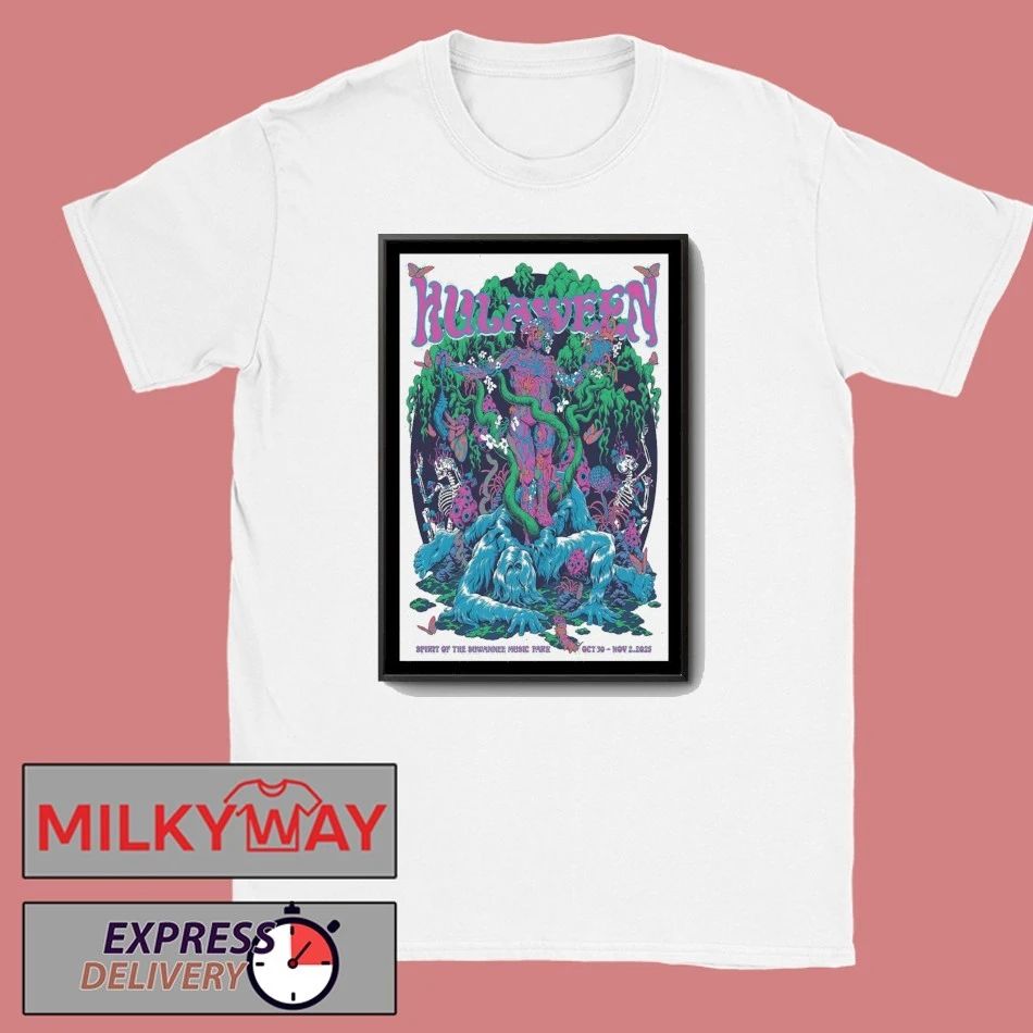Hulaween Oct 30 – Nov 2, 2025 Spirit Of The Suwannee, Live Oak, Florida Poster shirt