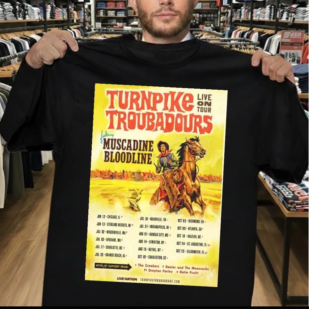 Turnpike Troubadours Summer Tour 2026 Poster Shirt