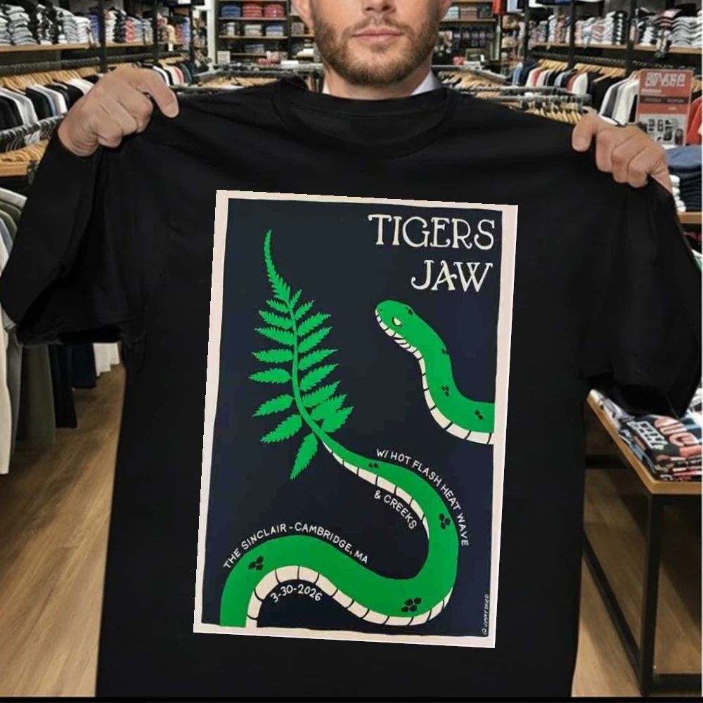 Tigers Jaw The Sinclair On Mar 30 2026 Concert Poster Shirt