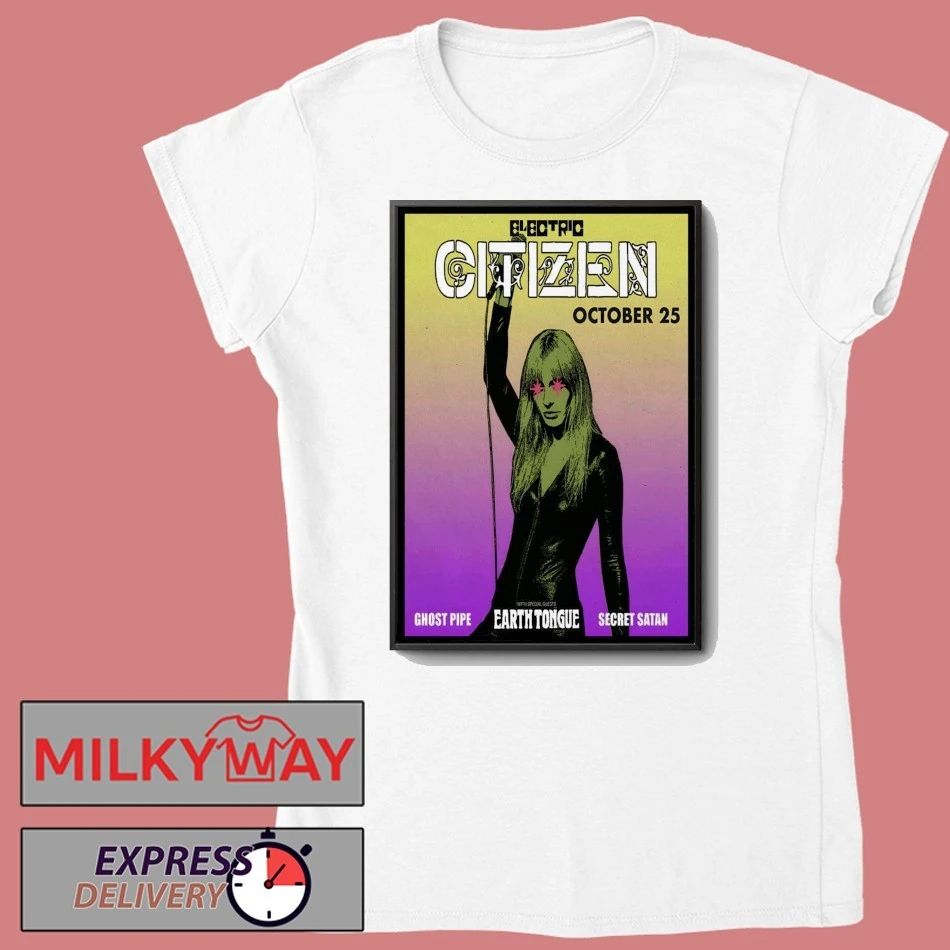 Electric Citizen 10 25 2025 Grand Rapids MI Poster shirt
