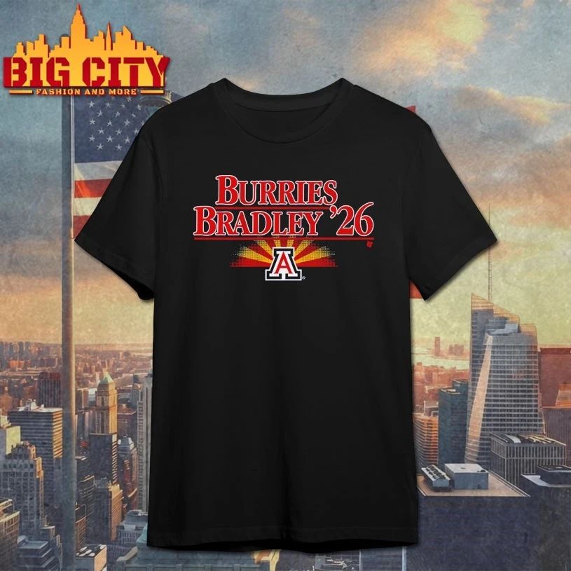 Arizona Basketball Brayden Burries-Jaden Bradley ’26 T-Shirt