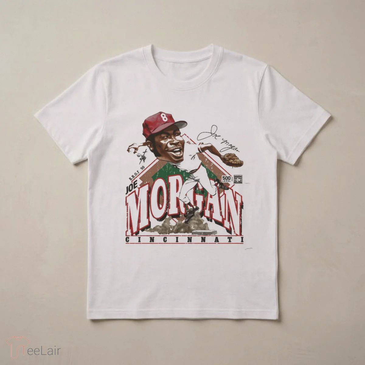 Joe Morgan Cincinnati Bruce Stark Collection Shirt