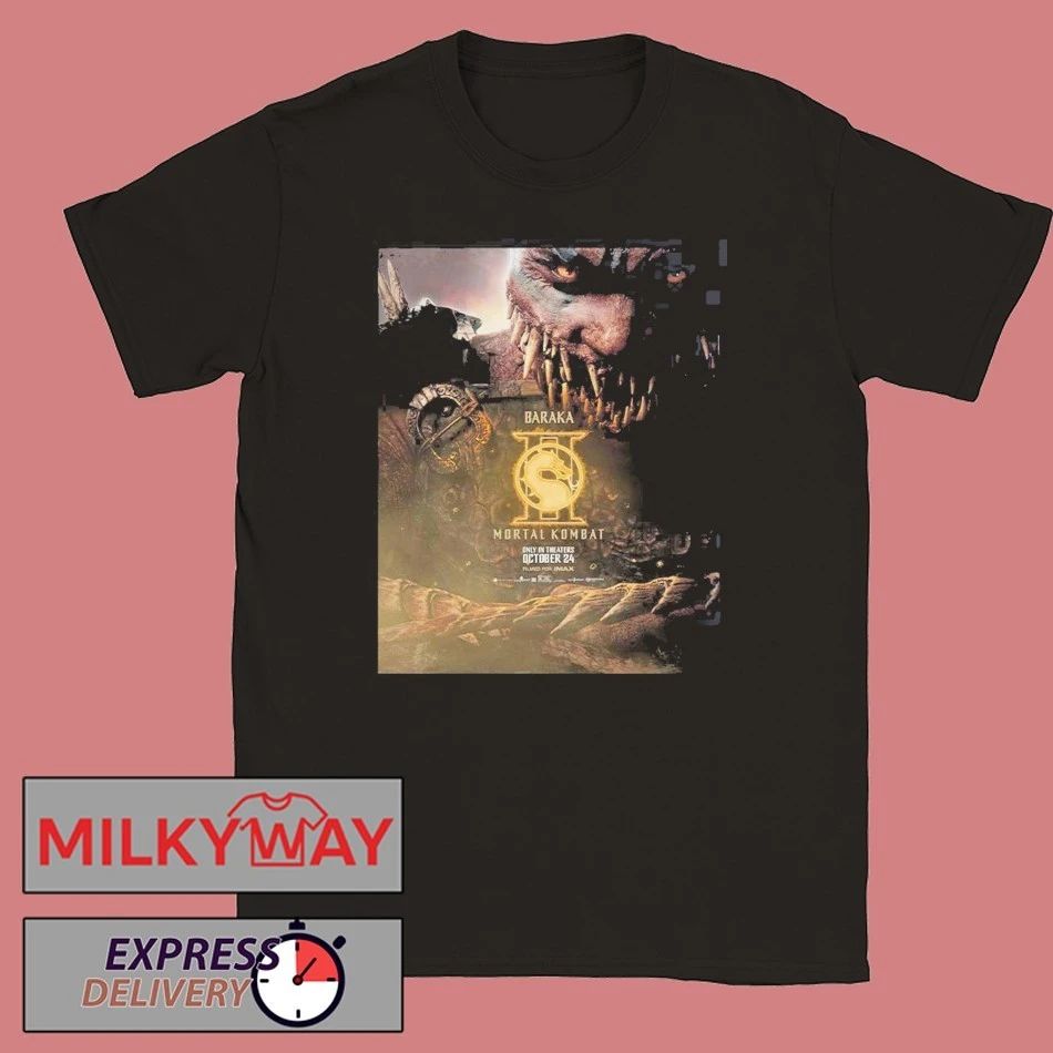 Mortal Kombat II Movie Exclusive Baraka Character Poster T-Shirt
