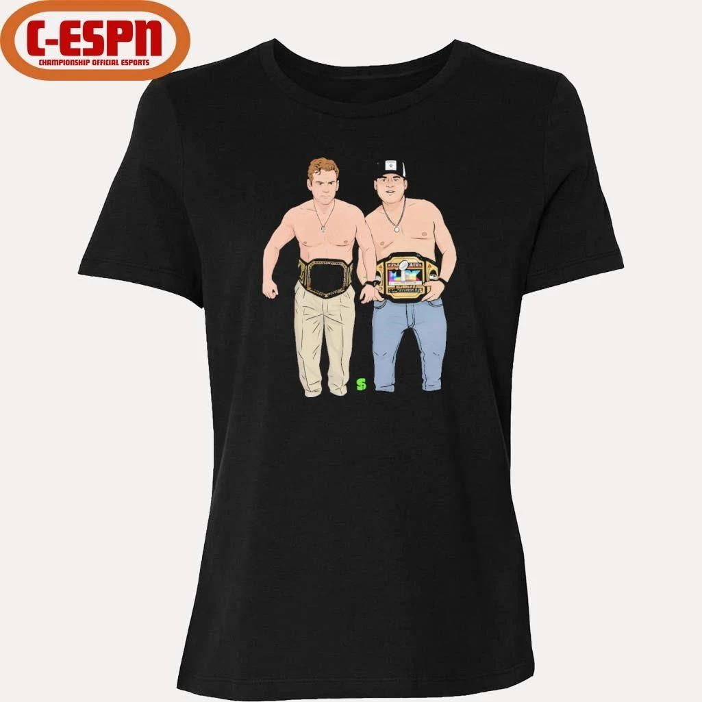 John Schneider Before & After SB Champs Belt Shirt
