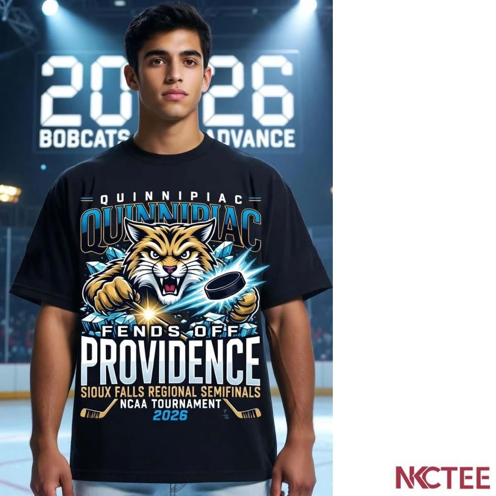 NKCtees Quinnipiac men’s hockey fends off Providence in Sioux Falls Regional semifinals of NCAA Tournament 2026 shirt