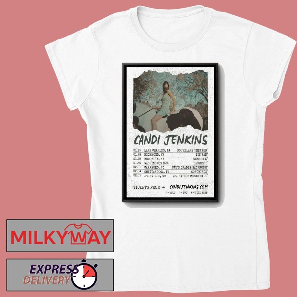 Candi Jenkins Winter 2026 Tour Poster shirt